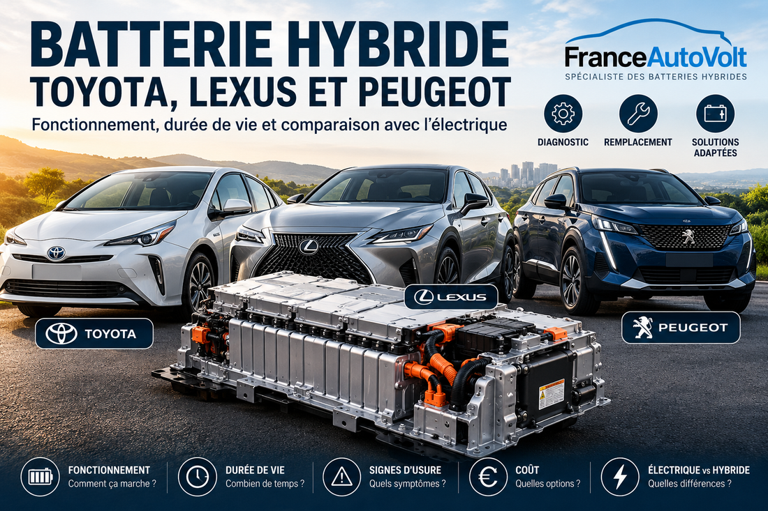 Batterie hybride Toyota Lexus Peugeot
